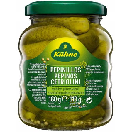 CETRIOLINI IN AGRODOLCE G.180