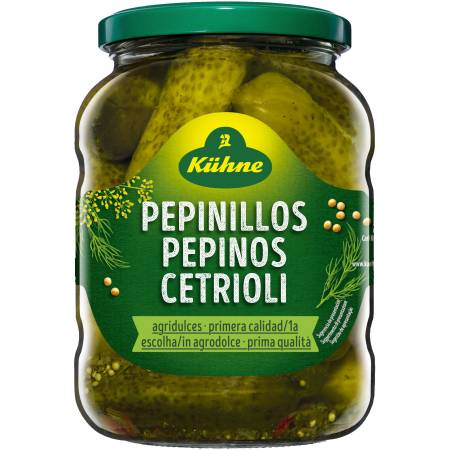 CETRIOLI IN AGRODOLCE G.670
