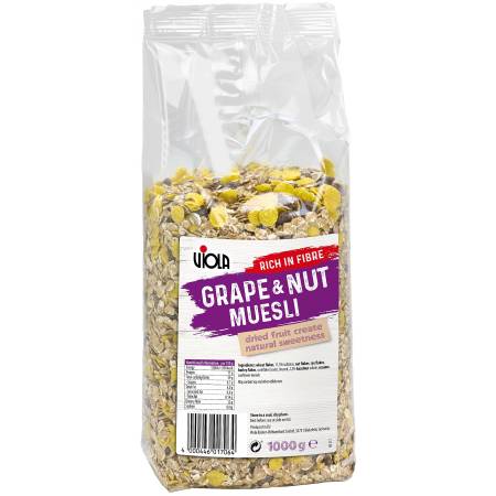 MUESLI CON UVETTA E NOCI KG.1