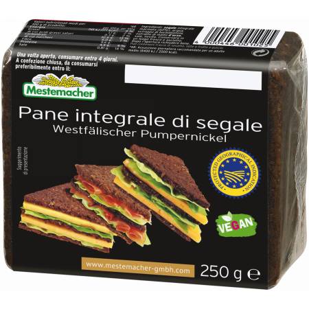 PANE PUMPERNICKEL G.250