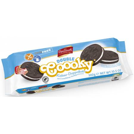 BISCOTTI CACAO-VANIGLIA NO GLUTINE NO LATTOSIO G.300