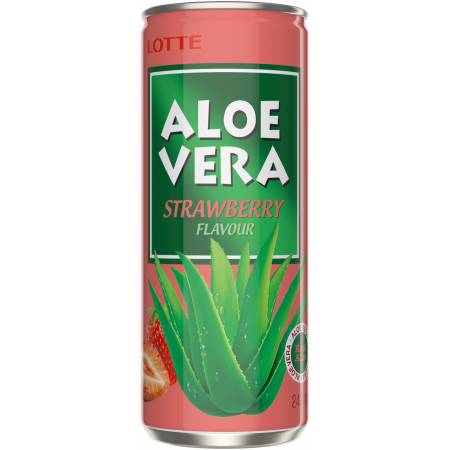 BEVANDA CON ALOE VERA FRAGOLA ML.240