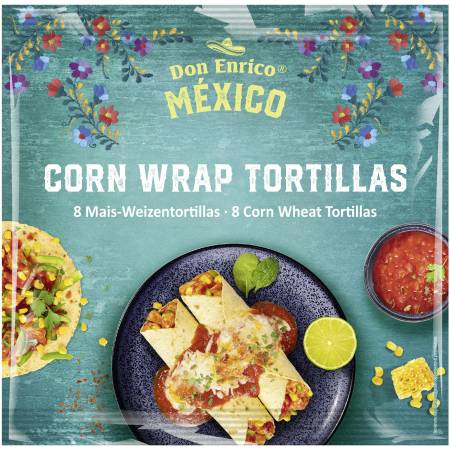 WRAP TORTILLAS MAIS G.320