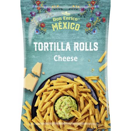 TORTILLA ROLLS FORMAGGIO G.125