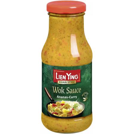 SALSA-WOK ANANAS CURRY ML.240