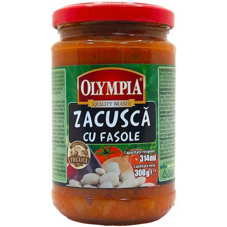 ZACUSCA DE FASOLE OLYMPIA G.300