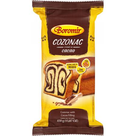 COZONAC CON CREMA CACAO G.450
