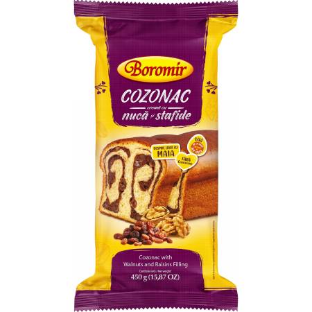COZONAC CON NOCI E UVETTA G.450