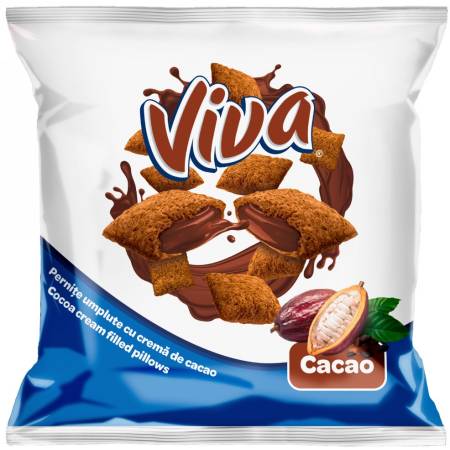 VIVA SNACK AL CACAO G.100