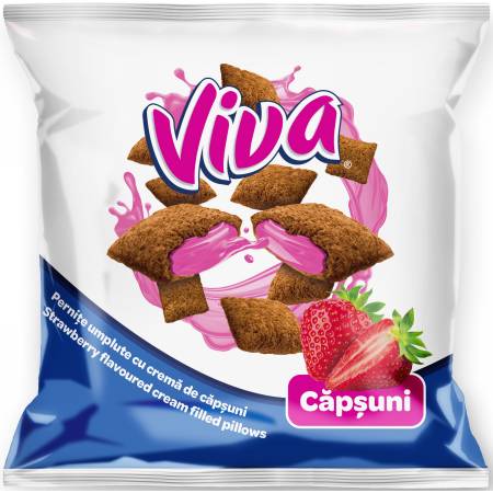 VIVA SNACK ALLA FRAGOLA G.100