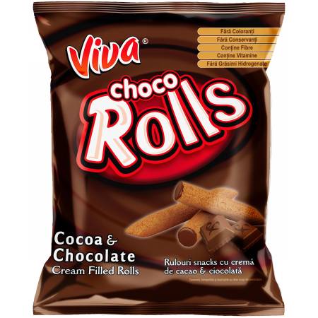 VIVA CHOCO ROLLS G.100